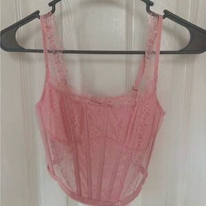 Victoria's Secret Pink Lace Corset